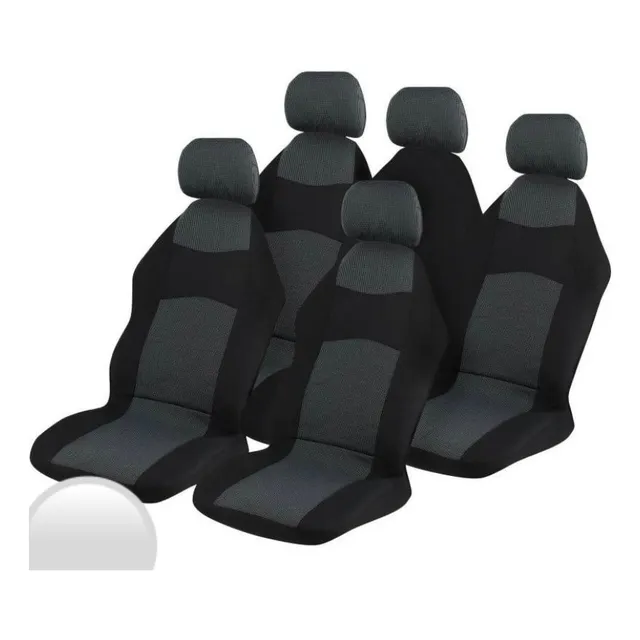 5 Cuabreasientos Gris/negro Mahindra Scorpio