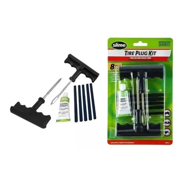 Kit De Reparación De Pinchazos De Llanta Auto Camioneta Moto