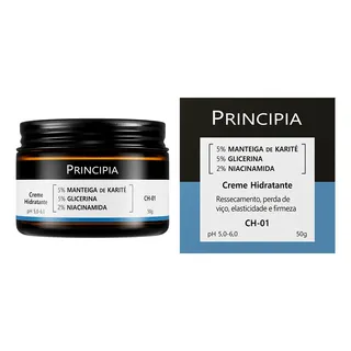 Creme Hidratante Facial Principia Ch-01 Karité Glicerina 50g Creme Hidratante Facial Principia Ch-01 Karité Glicerina 50g