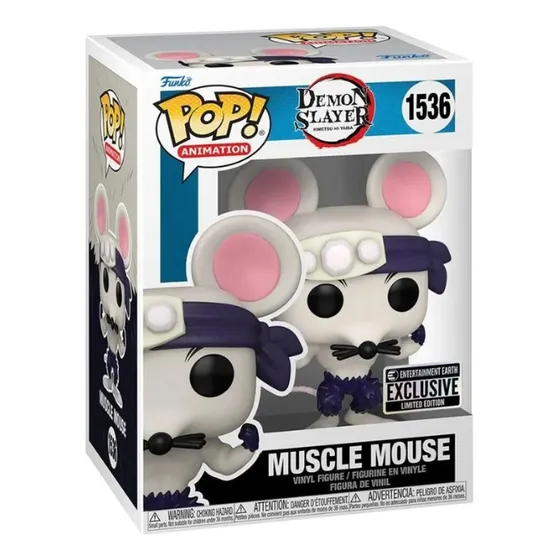 Funko Pop! Muscle Mouse Ee Exclusive #1536 - Demon Slayer