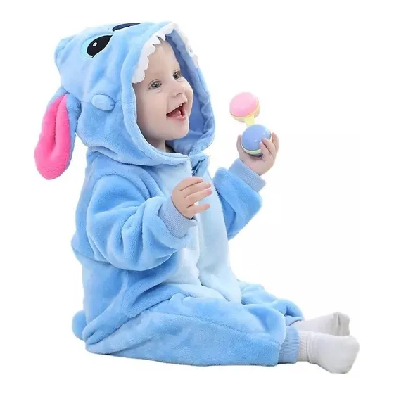 Disfraces Pijamas Mamelucos Vaquita Unicornio Stitch Zorro