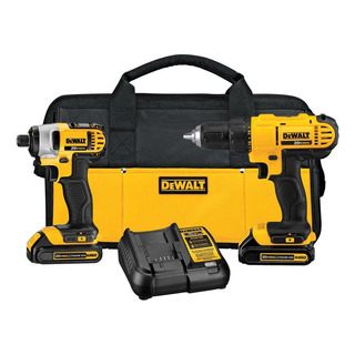 Combo Dewalt Taladro+llave De Impacto 20 Volt Li-on + Bolsa Combo Dewalt Taladro+llave De Impacto 20 Volt Li-on + Bolsa