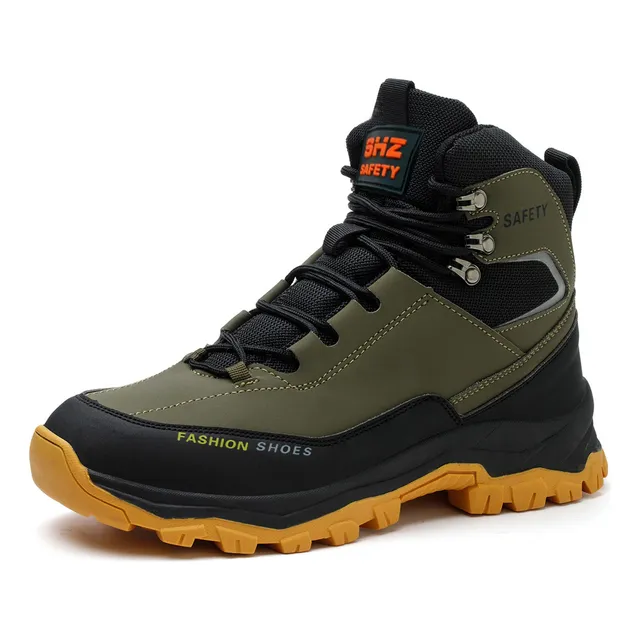 Botas De Seguridad Industrial Botines Ligero Hombre Trabajo
