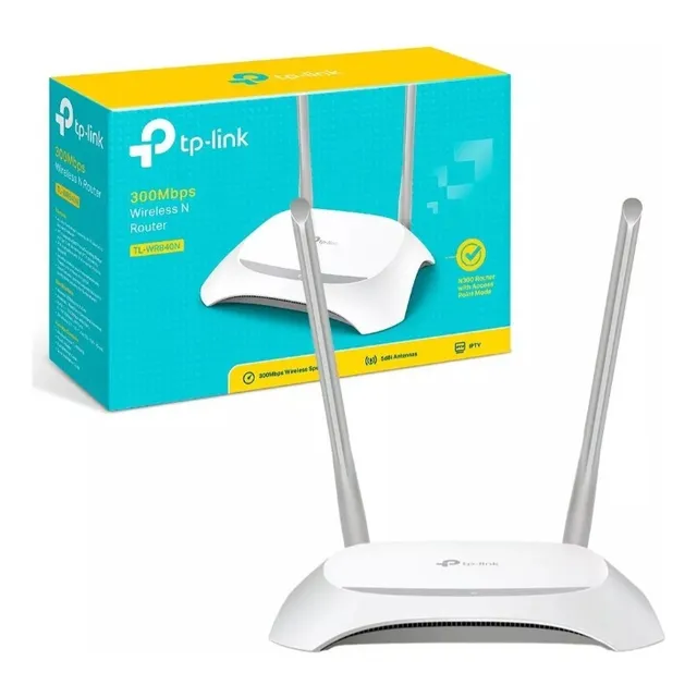 Paquete De 3 Pzas Router Tp-link Tl-wr840n V6, 300 Mbps