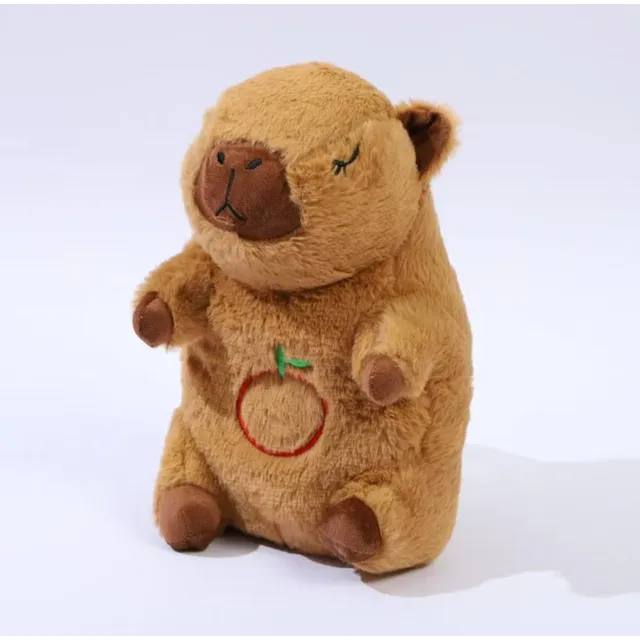 Capibara Peluche Para Dormir Que Respira Calma Ansiedad Cafe