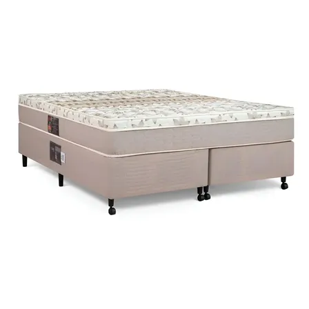 Cama +colchão Castor King Size Pocket Class One Face 193x203