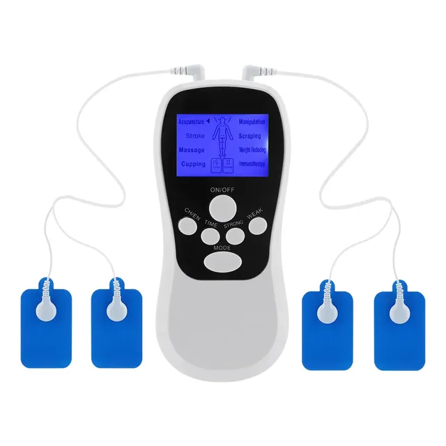 Gimnasia Pasiva 4electrodos Masajeador Muscular Recargable