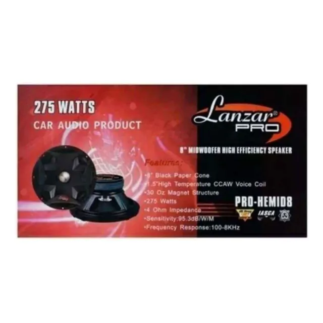 Medios Lanzar Pro 8 