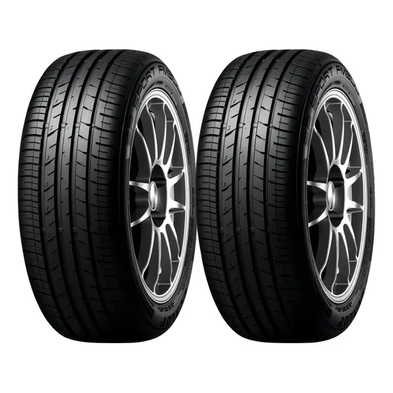 Kit 2 Pneu Dunlop 195/55r15 85v Sp Sport Fm800