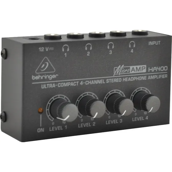 Preamplificador Behringer Ha400 Phono De 4 Canales