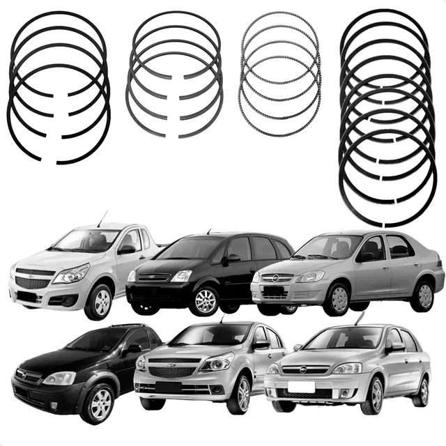 Anel Segmento Pistão Std Gm Corsa Meriva Montana 1.4 8v