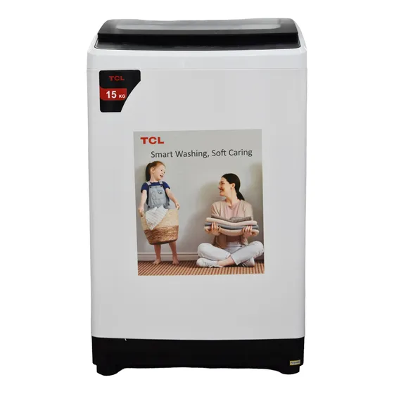 Lavadora Automática 15kg Blanco 110v Tcl