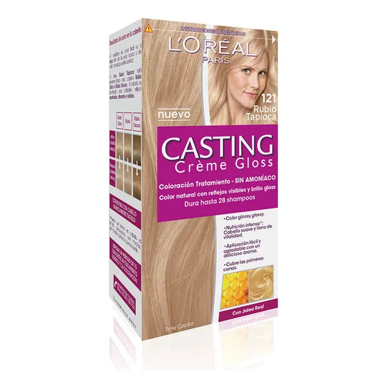 Coloracion Casting Loreal 121 Tapioca