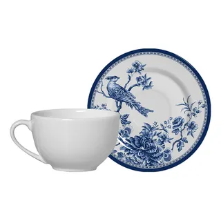 Jogo De XĂcaras ChĂĄ 6 Peças Chinese Garden Alleanza Ceramica Jogo De XĂcaras ChĂĄ 6 Peças Chinese Garden Alleanza Ceramica