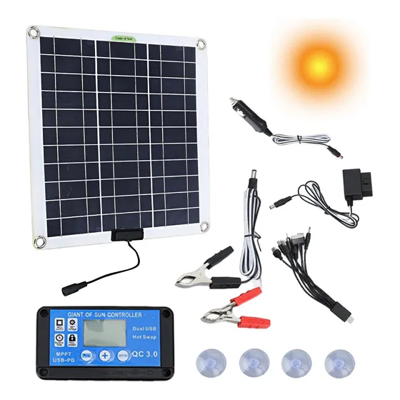 Panel Solar Portátil Para Bateria 200w 18v Monocristalino