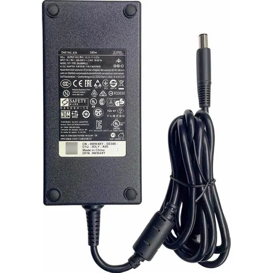 Carregador Fonte P/ Not Dell Gamer G3 G5 G7 180w 19,5v 9.23a Voltagem De Entrada 110/220v