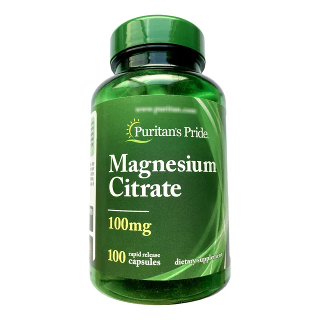 Citrato Magnesio 100mg 100caps - Unidad a $729
