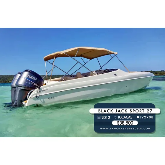 Lancha Black Jack Sport 27 Lv2908