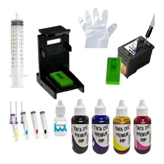 Kit Recarga Profesional Cartuchos 60 122 662 664 667+modelos