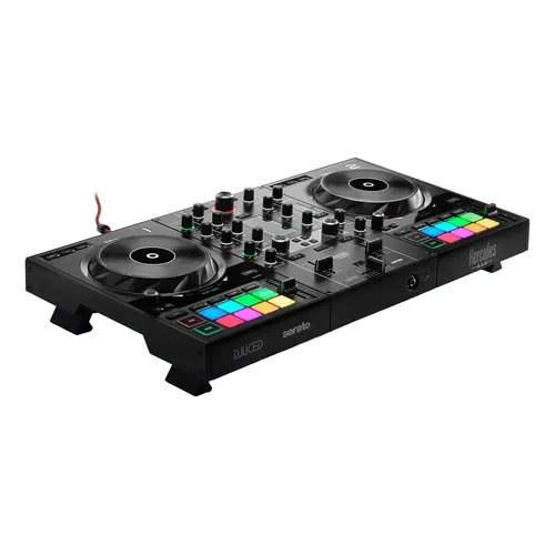 Controlador DJ Numark DJ2GO2 Touch 2 Canais Preto USB Serato