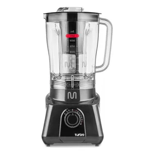 Liquidificador Turbo 2,6l 8 Vel 1100w Cz Multi Lq1111 Cor Cinza Liquidificador Turbo 2,6l 8 Vel 1100w Cz Multi Lq1111 Cor Cinza