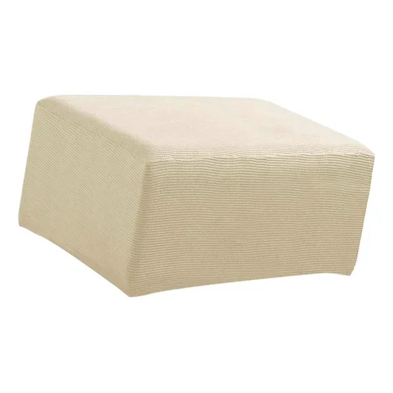 Funda Para Taburete De Reposapiés Antideslizante Beige