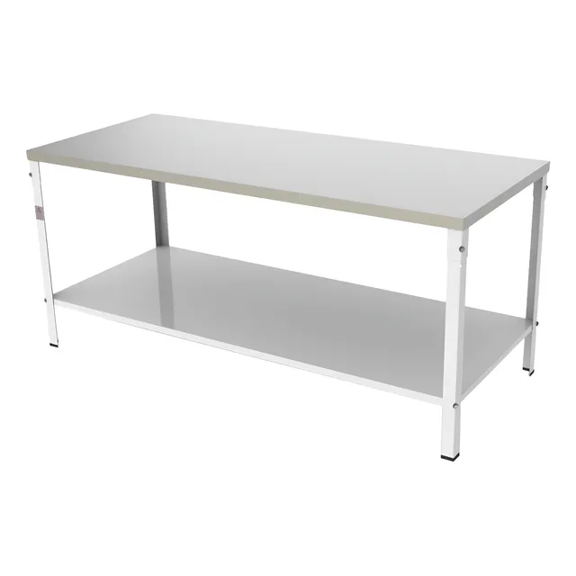 Mesa Acero Inoxidable Braesi 190x80x87 Desarmable