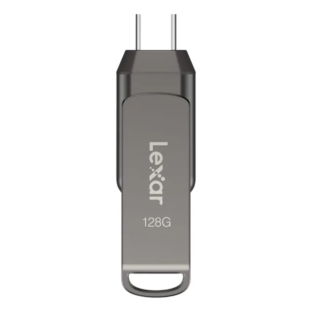 Memoria Usb Dual Lexar Jumpdrive D400 128gb Tipo C Usb 3.1