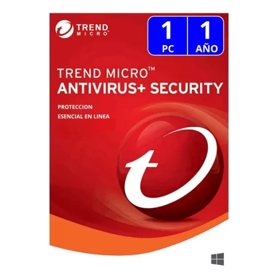 Trend Micro® Antivirus+ Security 1 Pc  1 Año