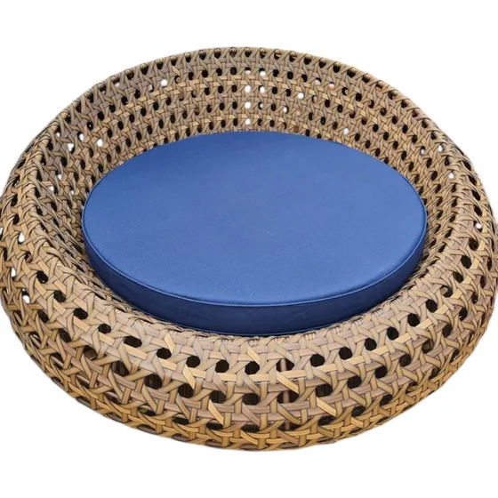 Capa Redonda Chaise Acquablock Assento 1,30x10 Zíper 