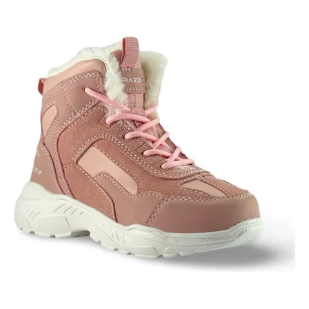 Botín / Zapatilla Outdoor Forro Térmico Pink Niña Verazzi