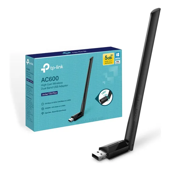 Adaptador Wifi Usb Dual Band Tp-link Wifi Veloz 5.8ghz