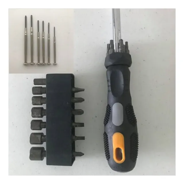 Destornillador Magnético Con Juego De Puntas Y Dados