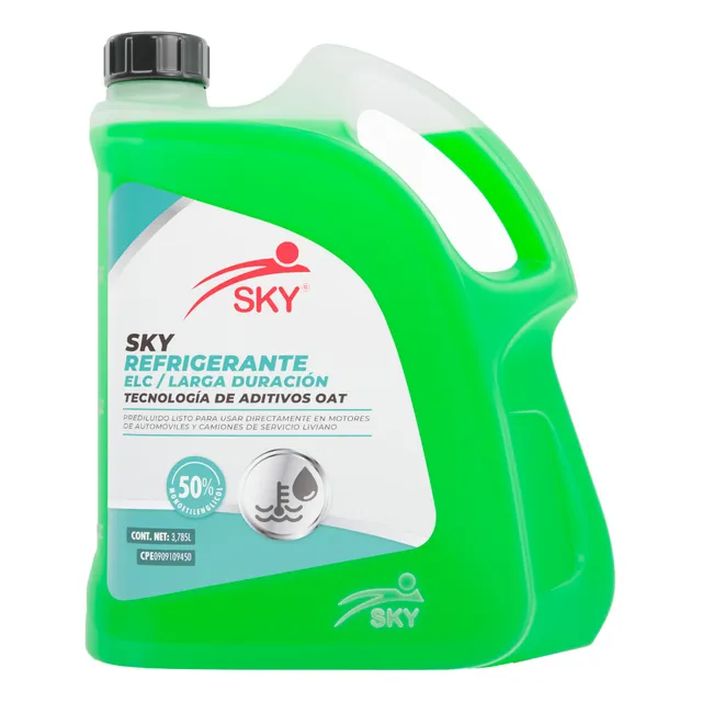 Sky Refrigerante Verde (galon)