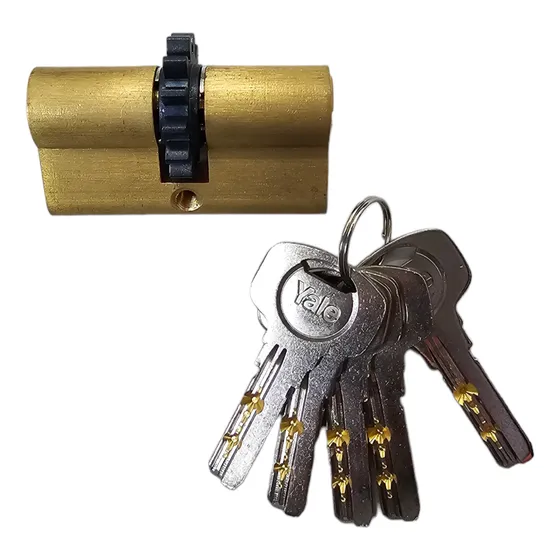 Cilindro De Seguridad Yale De Engranaje 60mm