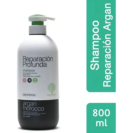 OBOPEKAL Shampoo Argan Reparacion Profunda 800ml
