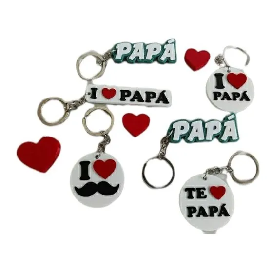 Llaveros Para Papás - Impresos En 3d - Plástico 