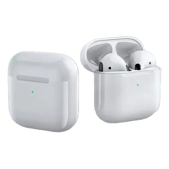 Fone De Ouvido Sem Fio Bluetooth Compativel Mini Air Pro4 Cor Branco