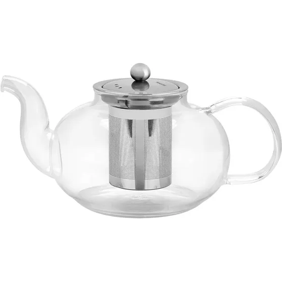 Tetera Caldera Cocina Tramontina Vidrio Acero Inoxidable 1 L