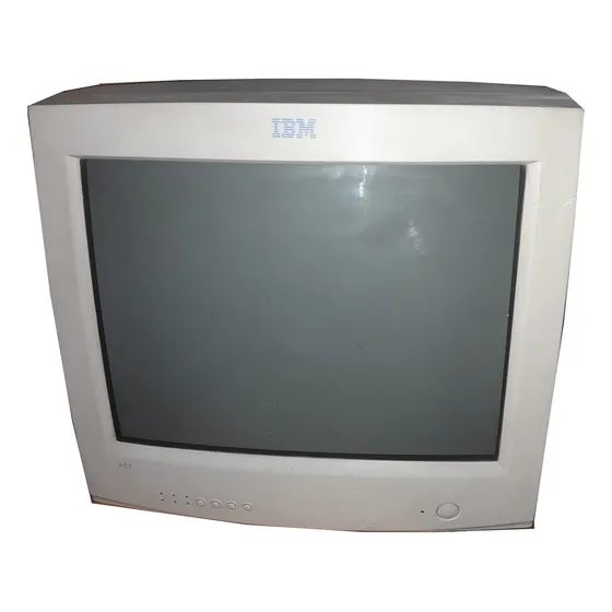 Monitor Ibm A51 De Tubo Modelo 6633-oae En Funcionamiento