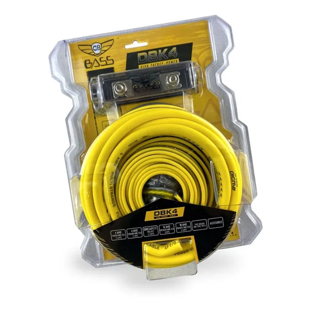 Kit De Instalacion Ampli Calibre 4 Db Bass Ultraflexible