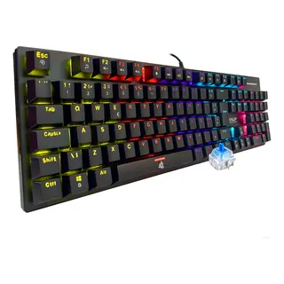 Teclado Gamer MecĂąnico Blue Switch Led Rgb Usb Pc Computador Teclado Gamer MecĂąnico Blue Switch Led Rgb Usb Pc Computador