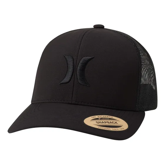 Gorra Hurley Original Ajustable Negro Ajustable Lisa