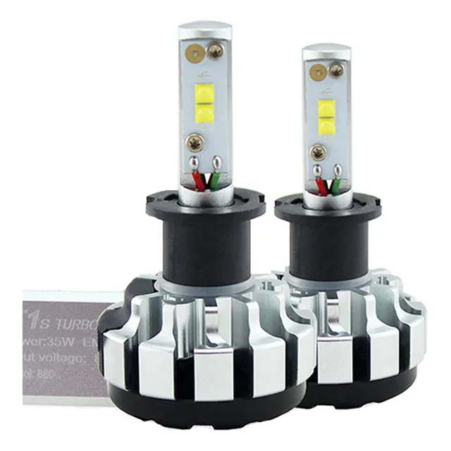 Ampolleta Led  10-30v Turbo Led 6000k H3 El Par T1s