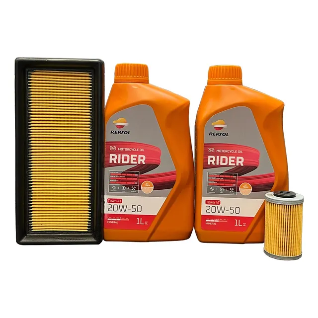 Kit De Service Bajaj Pulsar Ns 200 2lts 20w 50 - Nany Motos