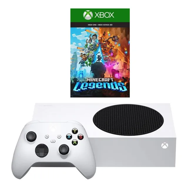 Microsoft Xbox Series S 512 Gb + Minecraft Leyends Blanco (Reacondicionado)