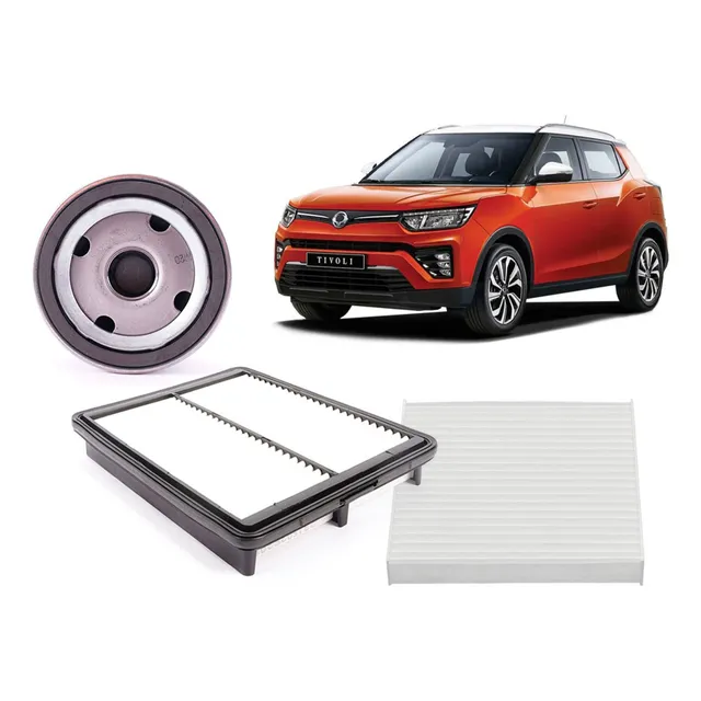 Kit Filtros Ssangyong Tivoli 1.6 2015 2022 Aceite Aire Polen