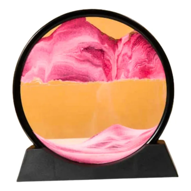 Reloj De Arena Decorativo Mesa Adorno Casa Relajante 3d