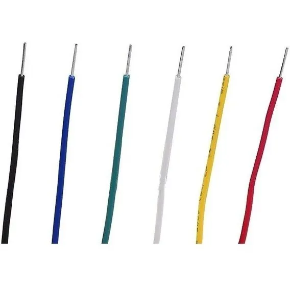 100mt Alambre Para Protoboard Estañado Colores