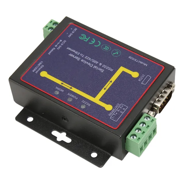 Convertidor Rs232 A Tcp Ip Rs485 Rs422 Serial Ethernet